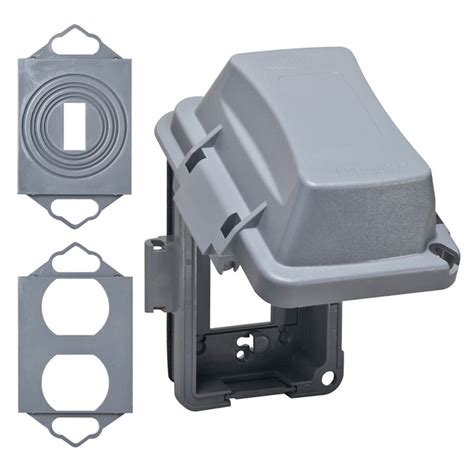 weatherproof electrical outlet box cover